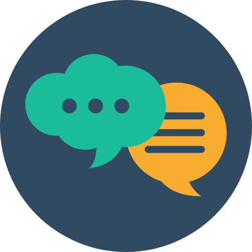 speech bubbles icon